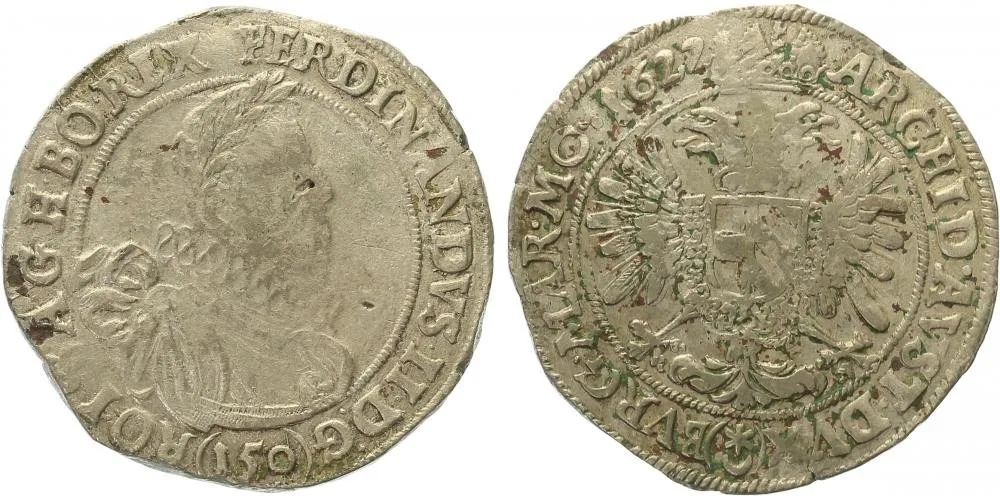 Ferdinand II., 1619 - 1637 (Mince kiprová) — 1
