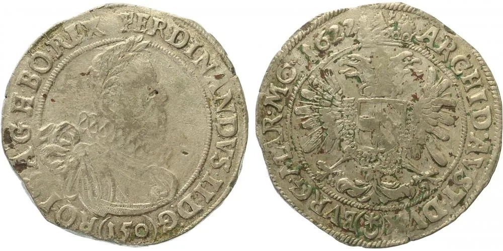 Ferdinand II., 1619 - 1637 (Mince kiprová) — 1