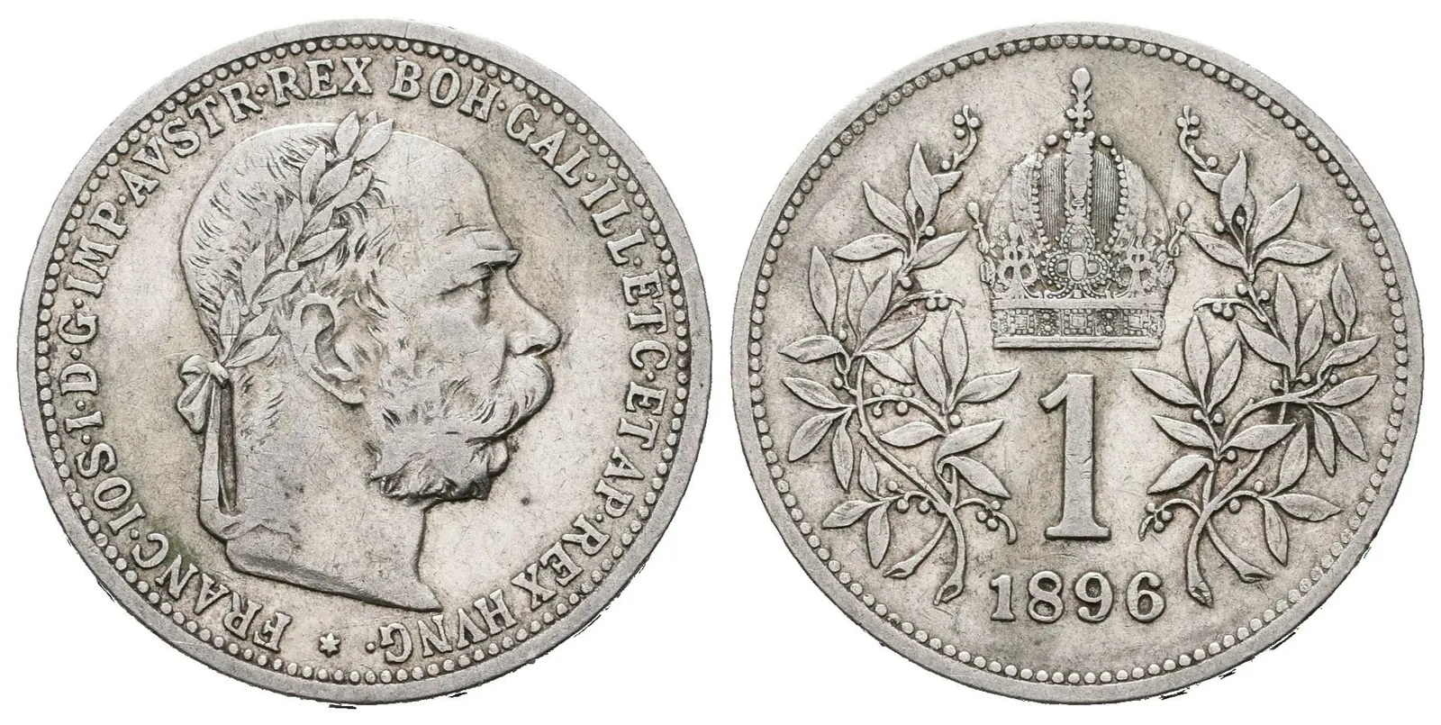 1 Koruna 1896