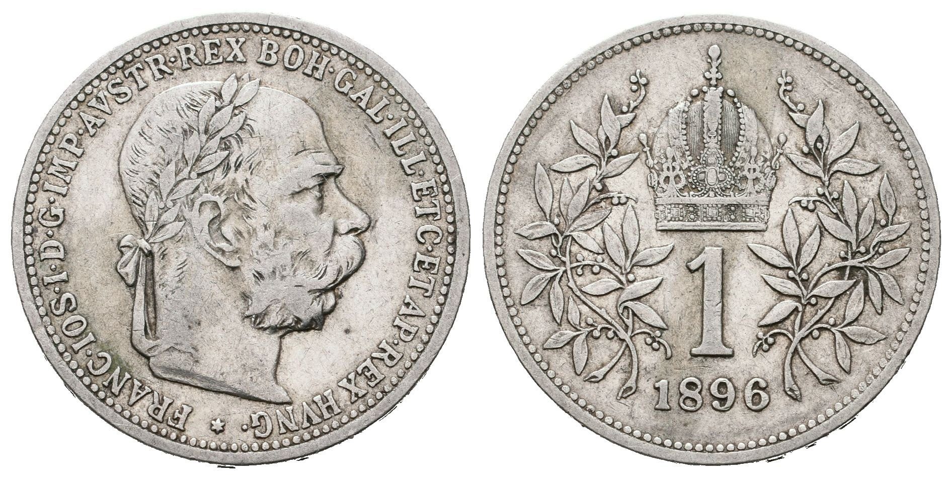1 Koruna 1896