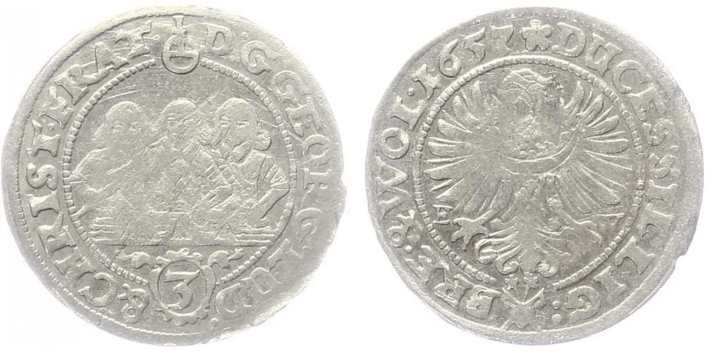Lehnice - Břeh, Georg, Ludwig a Christian, 1639 - 1663 — 1