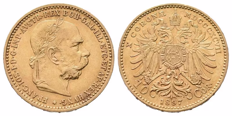 10 Koruna 1897 b.z.