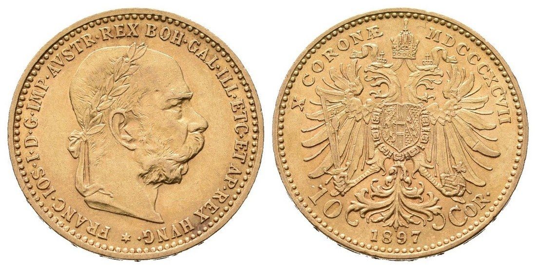 10 Koruna 1897 b.z.