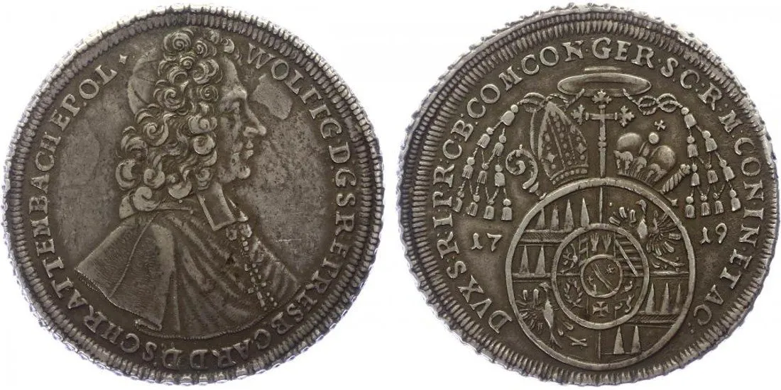 Olomouc - biskupství, Wolfgang von Schrattenbach, 1711 - 1738 — 1