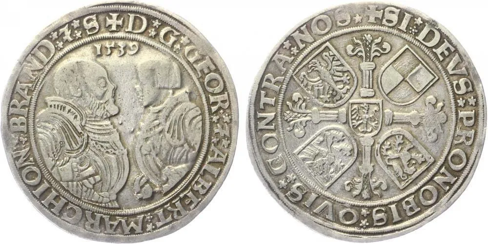 Brandenburg - Franken, Georg von Ansbach a Albrecht von Bayreuth, 1527 - 1545 — 1