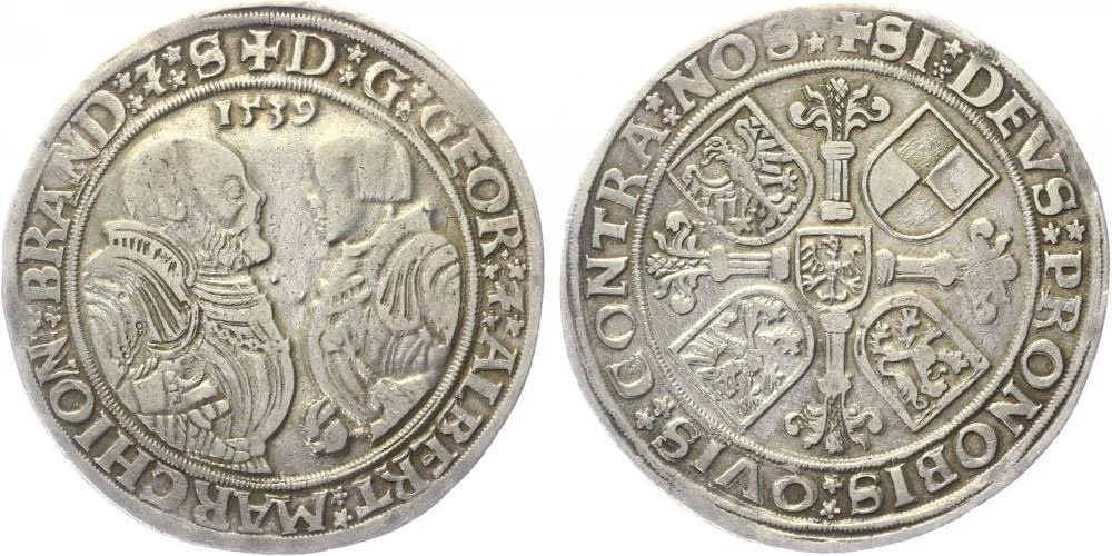 Brandenburg - Franken, Georg von Ansbach a Albrecht von Bayreuth, 1527 - 1545 — 1