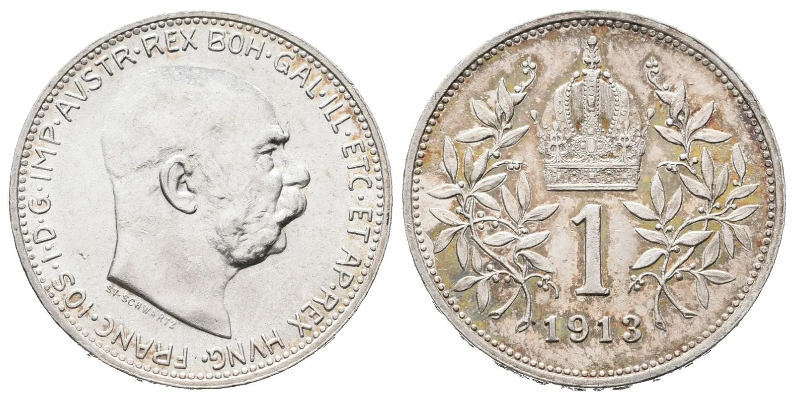 1 Koruna 1913