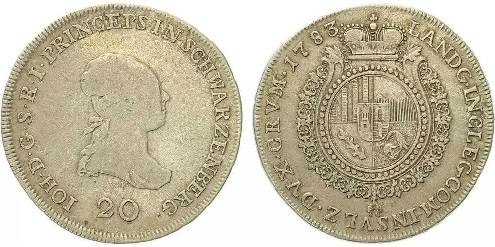 Schwarzenberg, Johann Nepomuk, 1782 - 1789 — 1