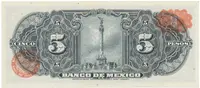 Mexiko, 5 Pesos 1961, P.60g - fotografie 2