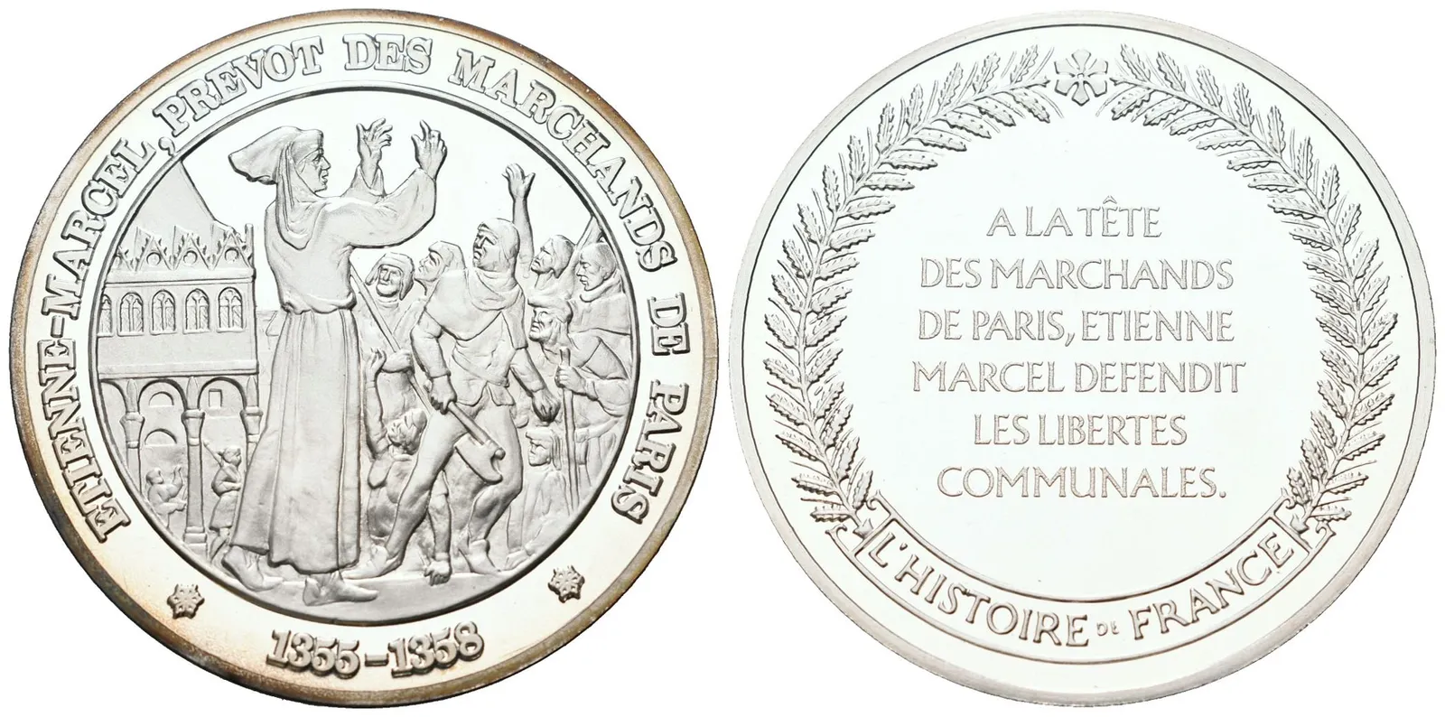 Francie - AR Medaile b.l. - Etienne Marcel