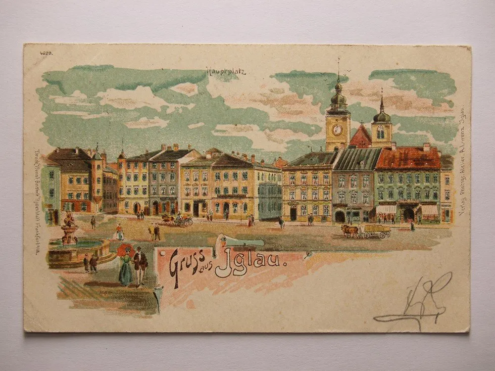Morava a Slezsko,  Jihlava, Iglau — 1