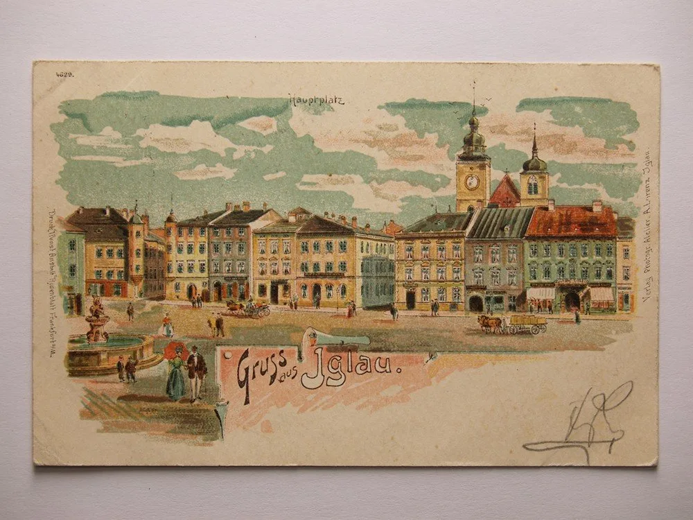 Morava a Slezsko,  Jihlava, Iglau — 1