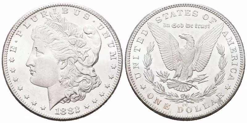 USA, 1 Dollar 1882 CC