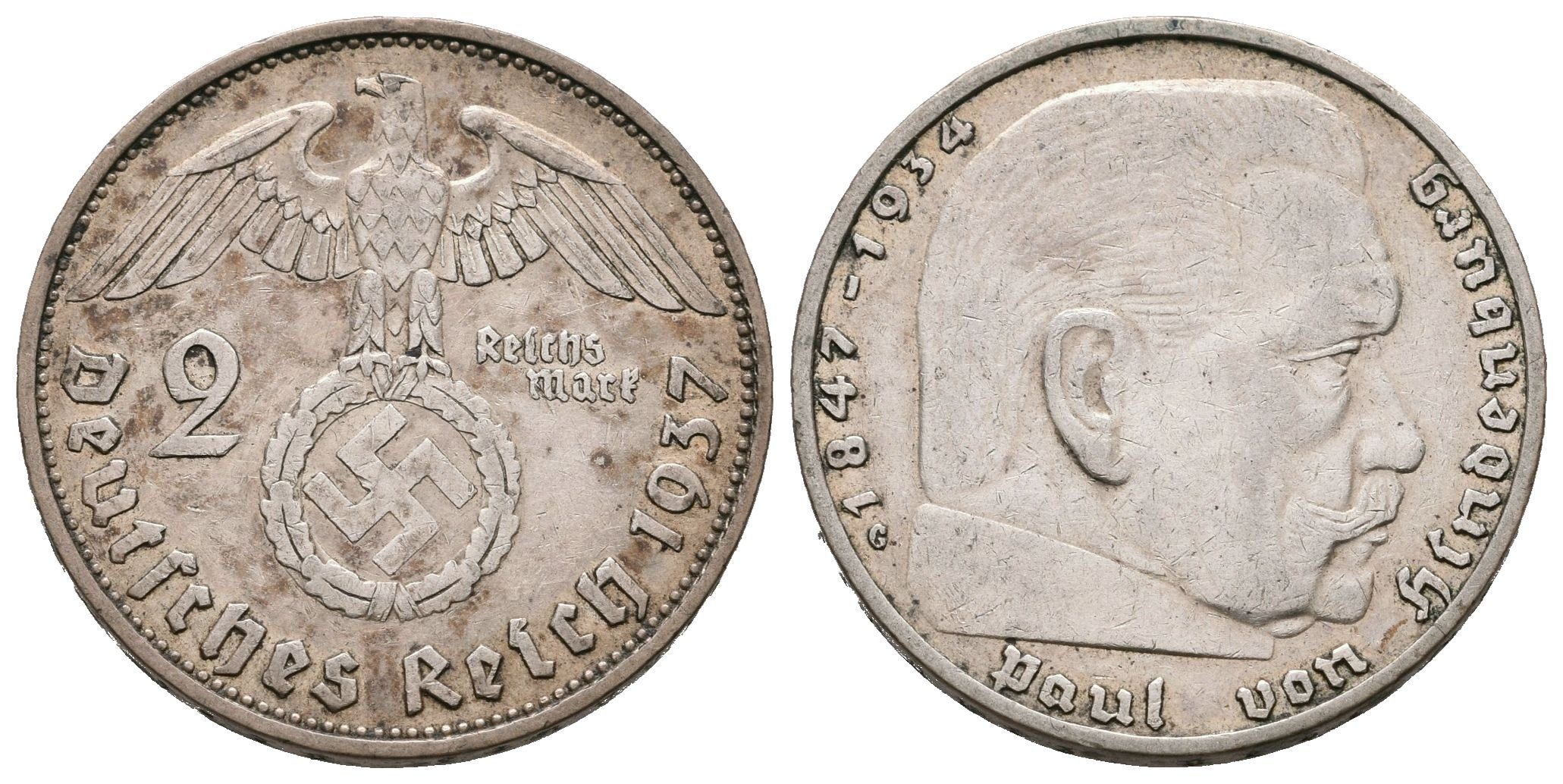 III. říše, 2 Marka 1937 G
