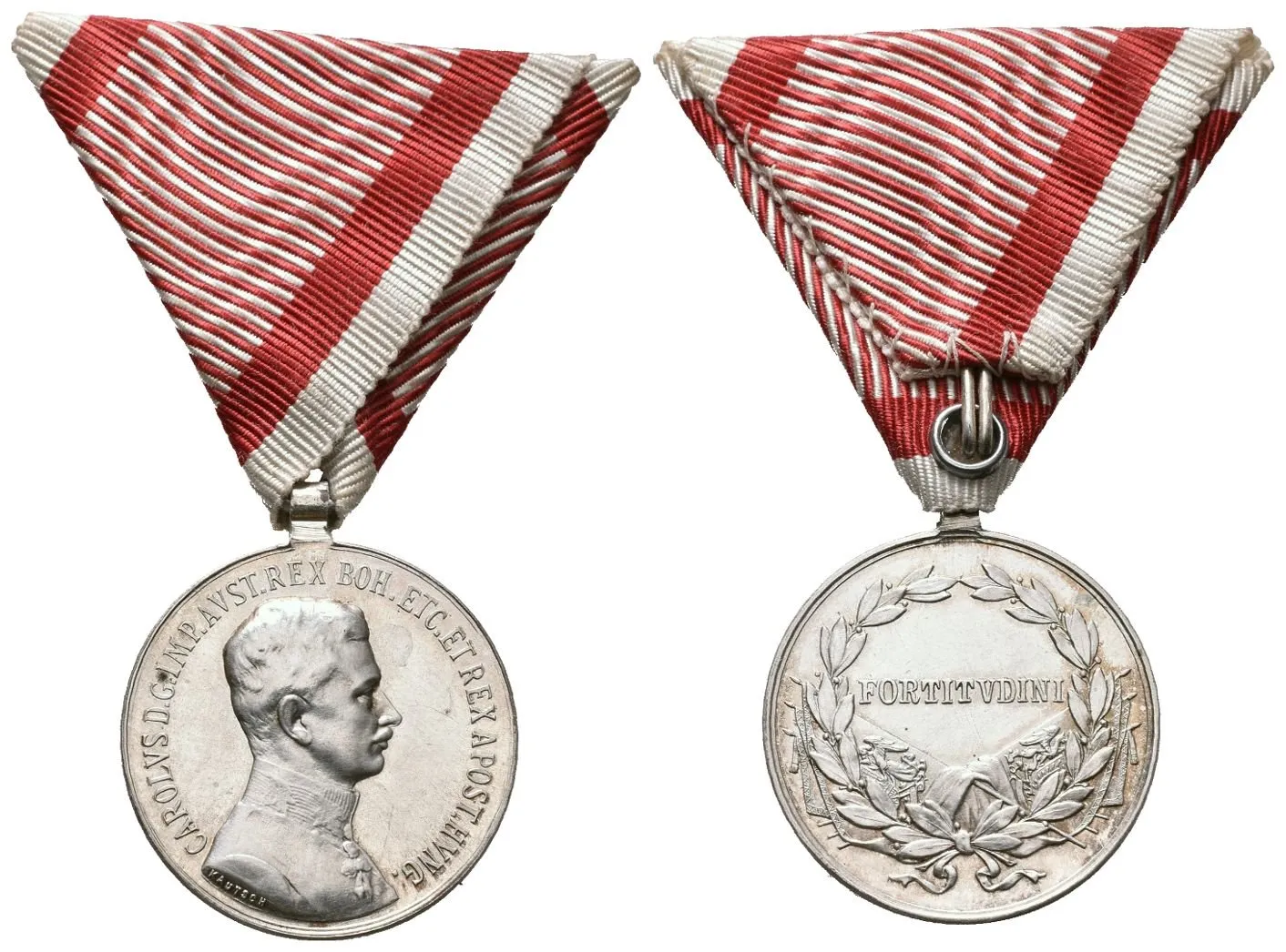 Medaile za statečnost, stříbrná, II. třída