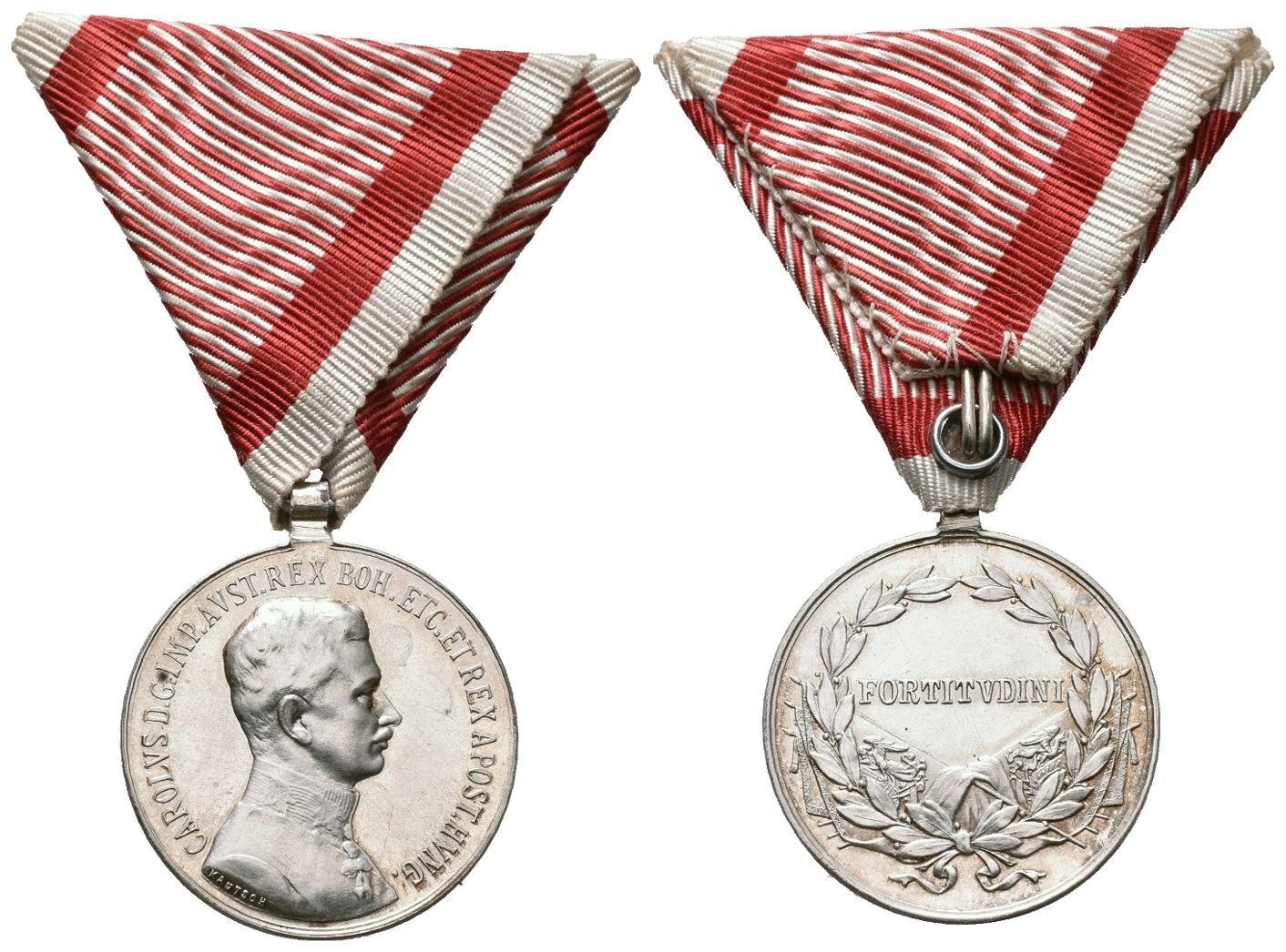 Medaile za statečnost, stříbrná, II. třída