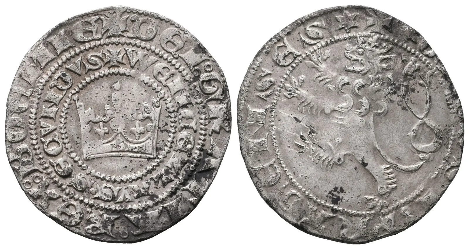 Václav II., Pražský groš, Smolík 2