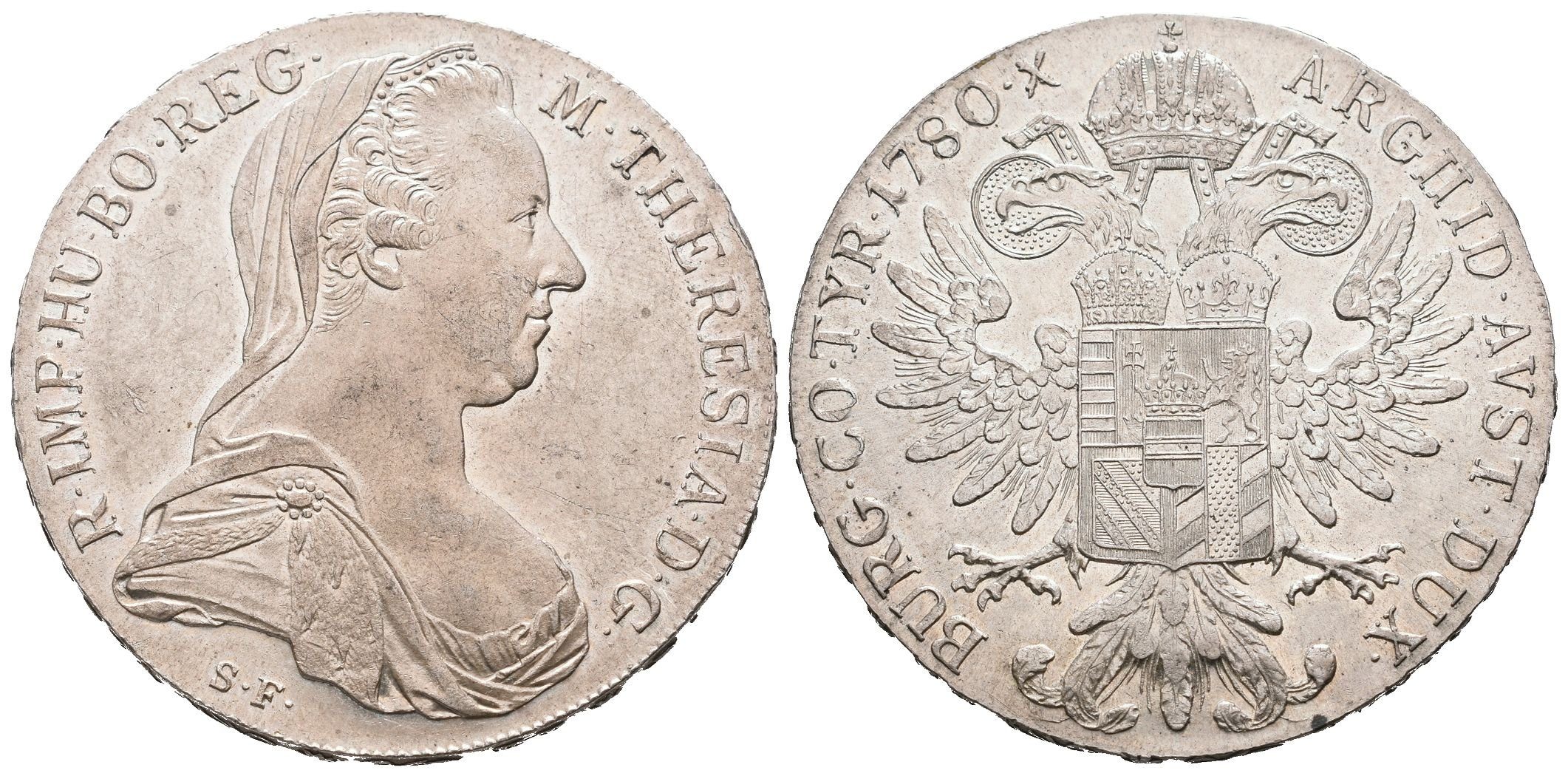 Marie Terezie, Tolar 1780 SF