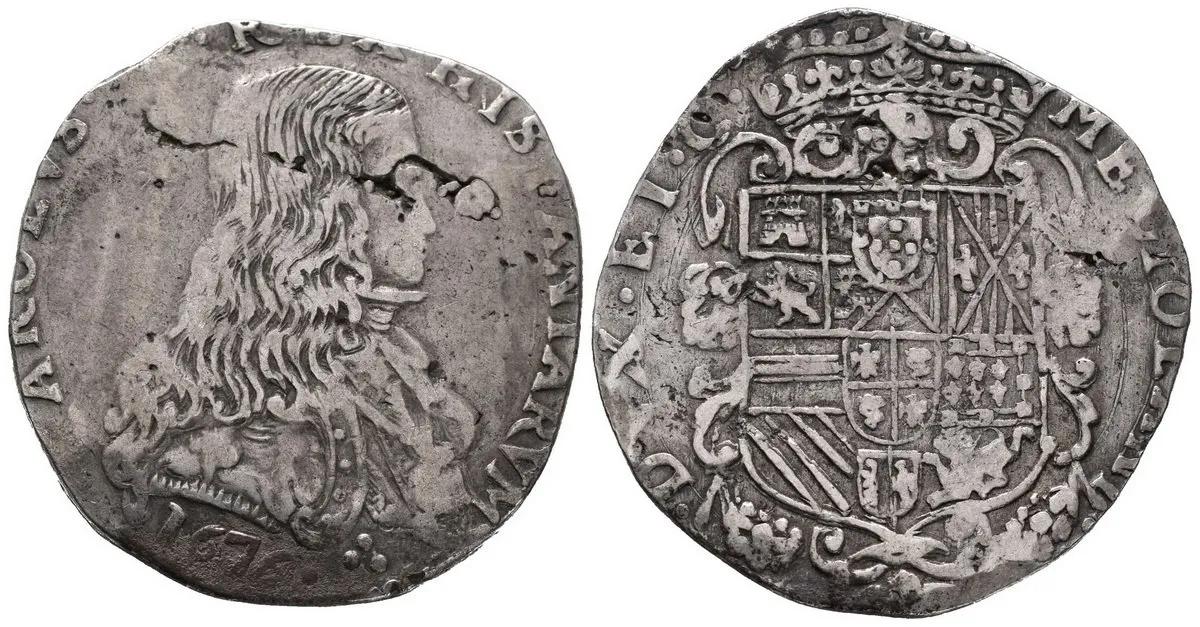 Itálie - Milano, Karel II. Španělský, 1676 - 1700 — 1