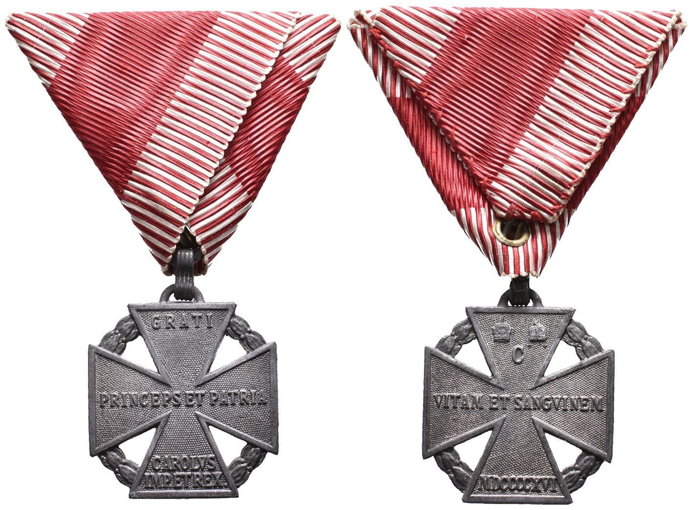Karlův vojenský kříž, značený
