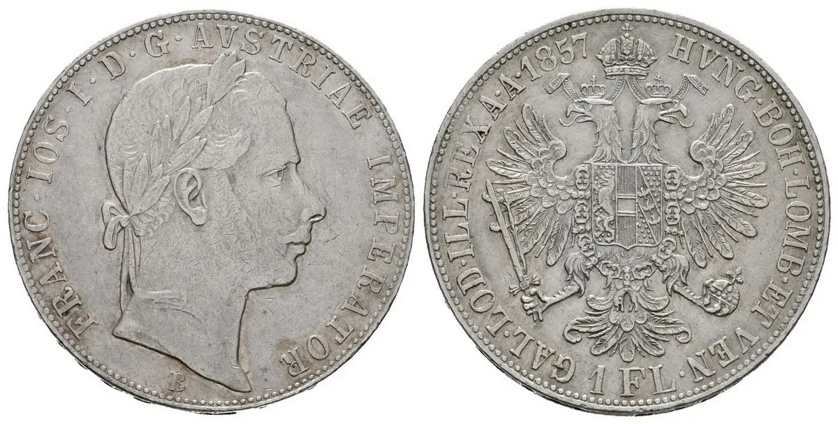 Rakouská a spolková měna, 1857 - 1892 — 1