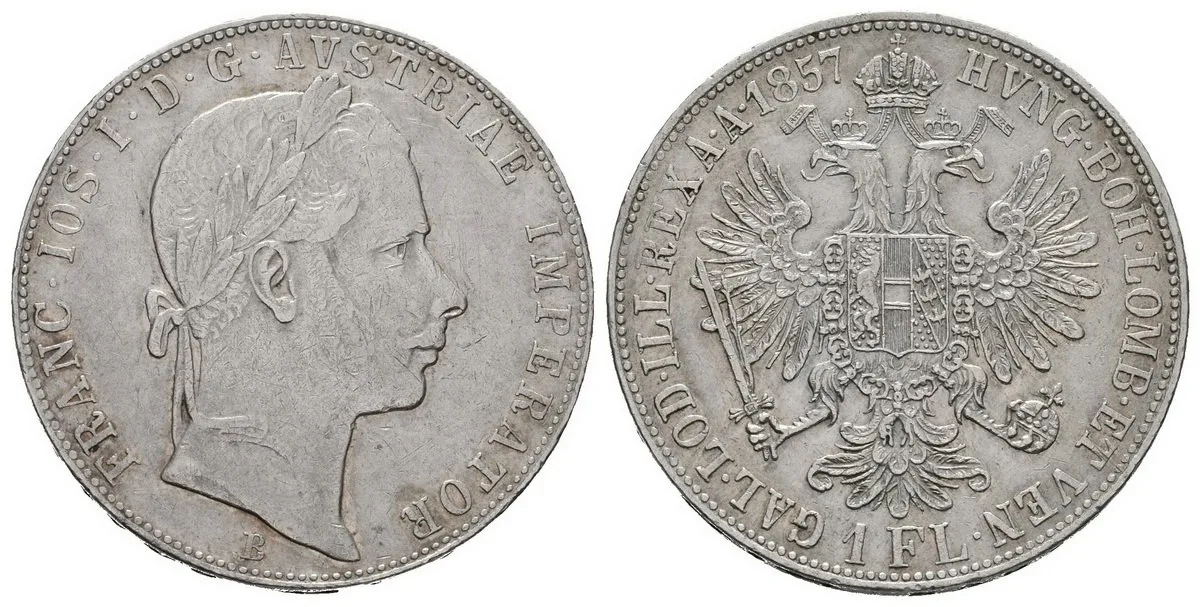 Rakouská a spolková měna, 1857 - 1892 — 1