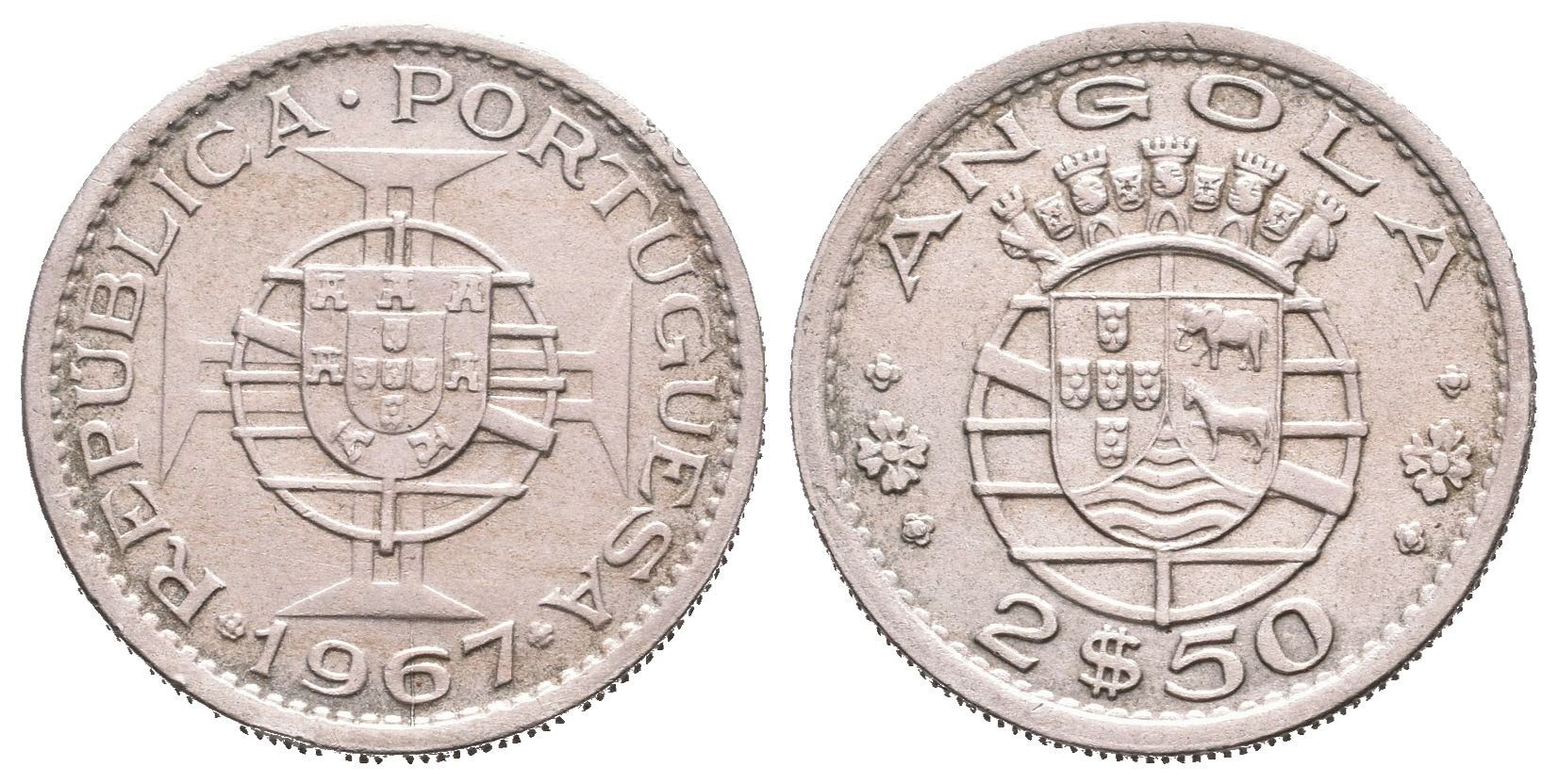 Portugalská Angola, 2,5 Escudo 1967