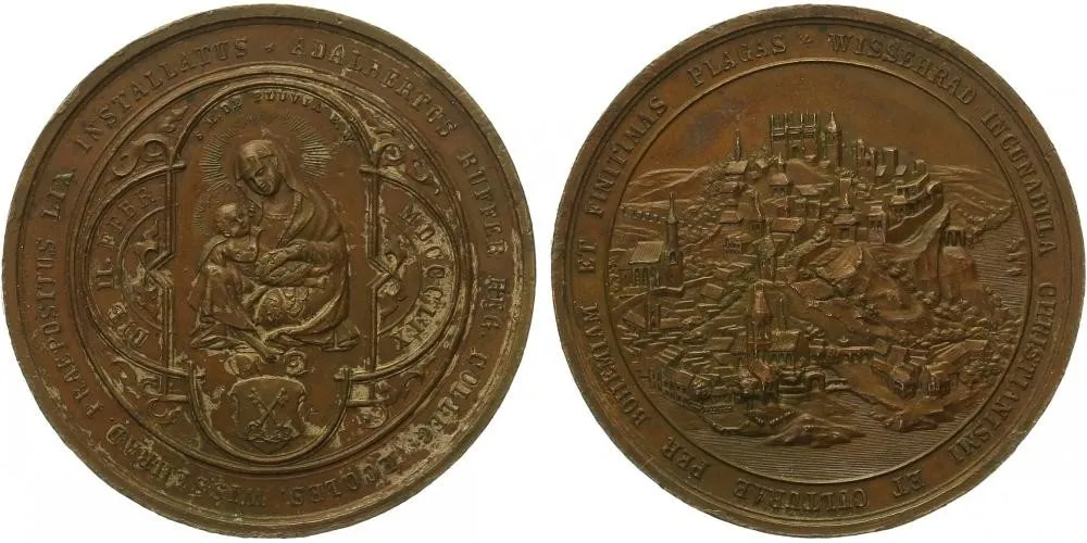 Praha - Vyšehrad, Vojtěch Ruffer, 1858 - 1870 — 1