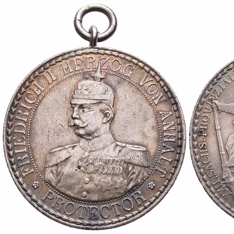 AR Medaile 1905 - XXII. Saské provinční spolkové střelby v Cöthen.