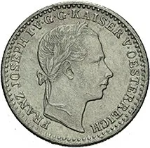 Rakouská a spolková měna, 1857 - 1892 — 1