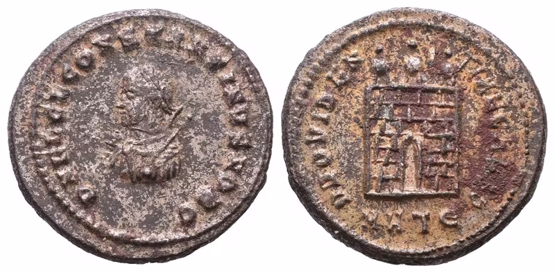 Constantine II., follis, Heraclea, RIC 32