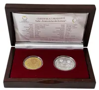 Sada medailí Svatováclavská koruna 2011