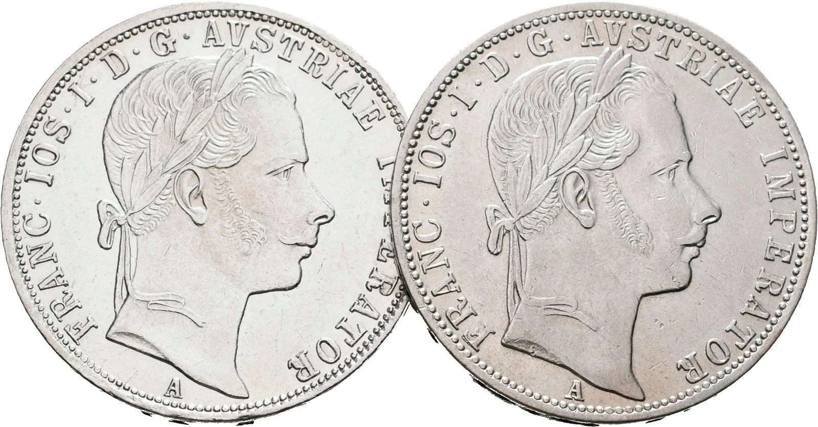 Rakouská a spolková měna, 1857 - 1892 — 1