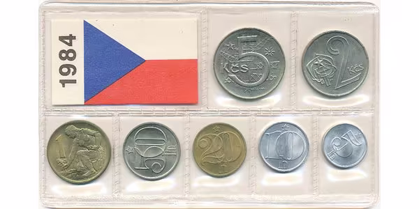 Ročníková sada mincí 1984
