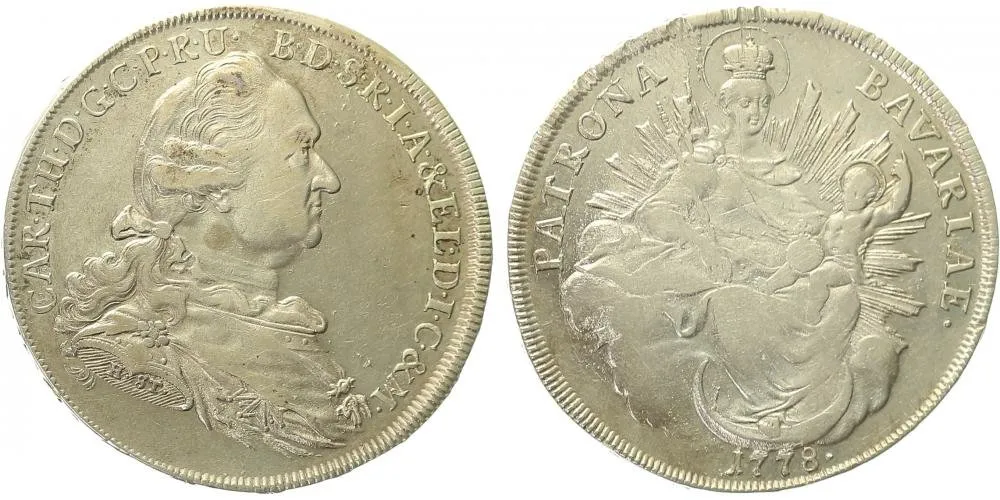 Bavorsko, Karl Theodor, 1777 - 1799 — 1