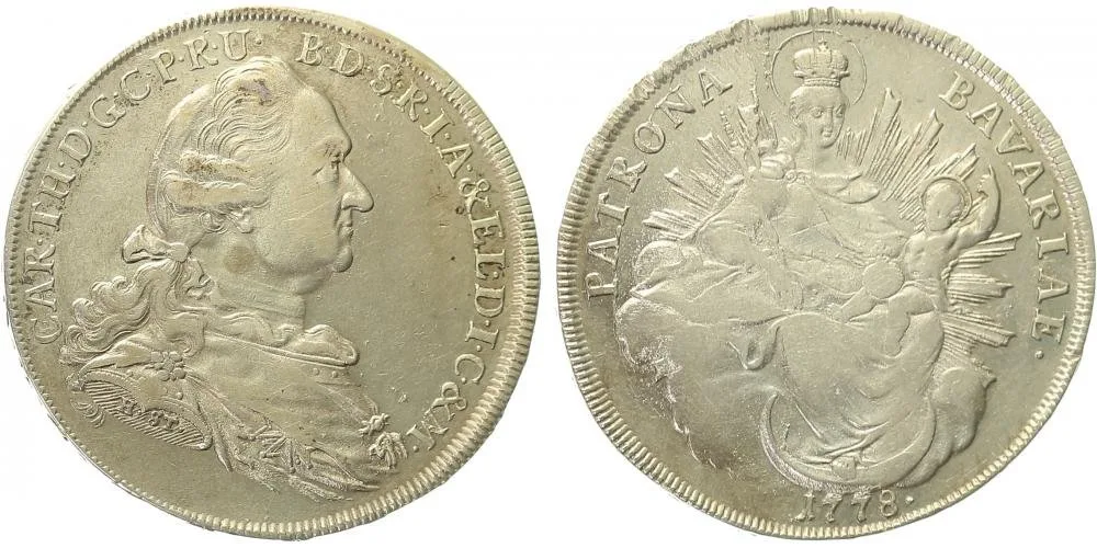 Bavorsko, Karl Theodor, 1777 - 1799 — 1