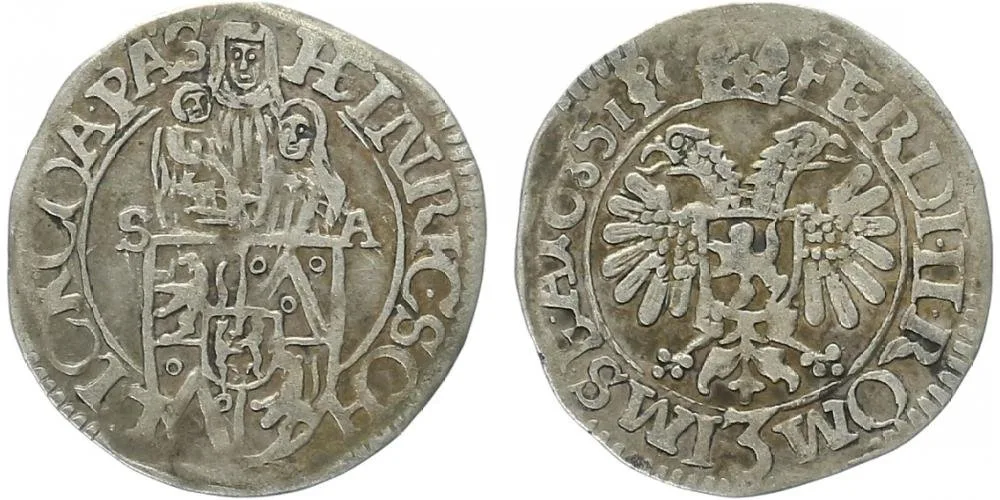 Šlik Jindřich, 1612 - 1650 — 1