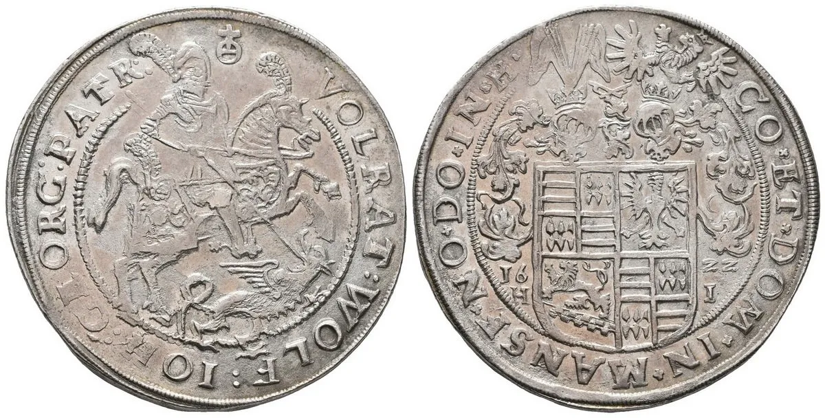 Mansfeld - Artern, Volrat VI., Wolfgang III., Johann Georg II., 1620 - 1628 — 1