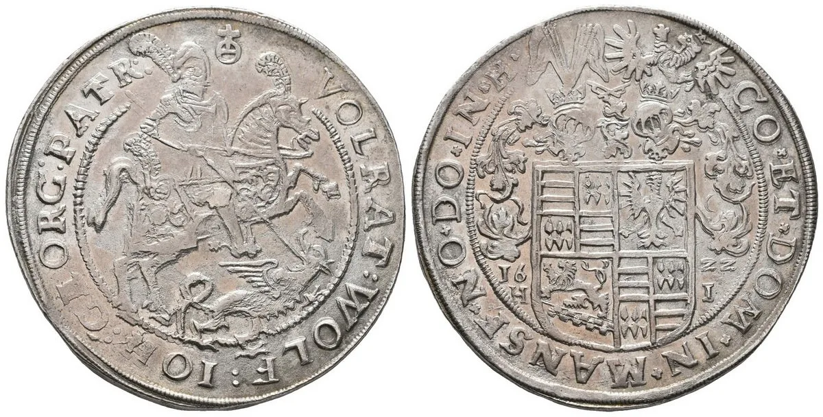 Mansfeld - Artern, Volrat VI., Wolfgang III., Johann Georg II., 1620 - 1628 — 1
