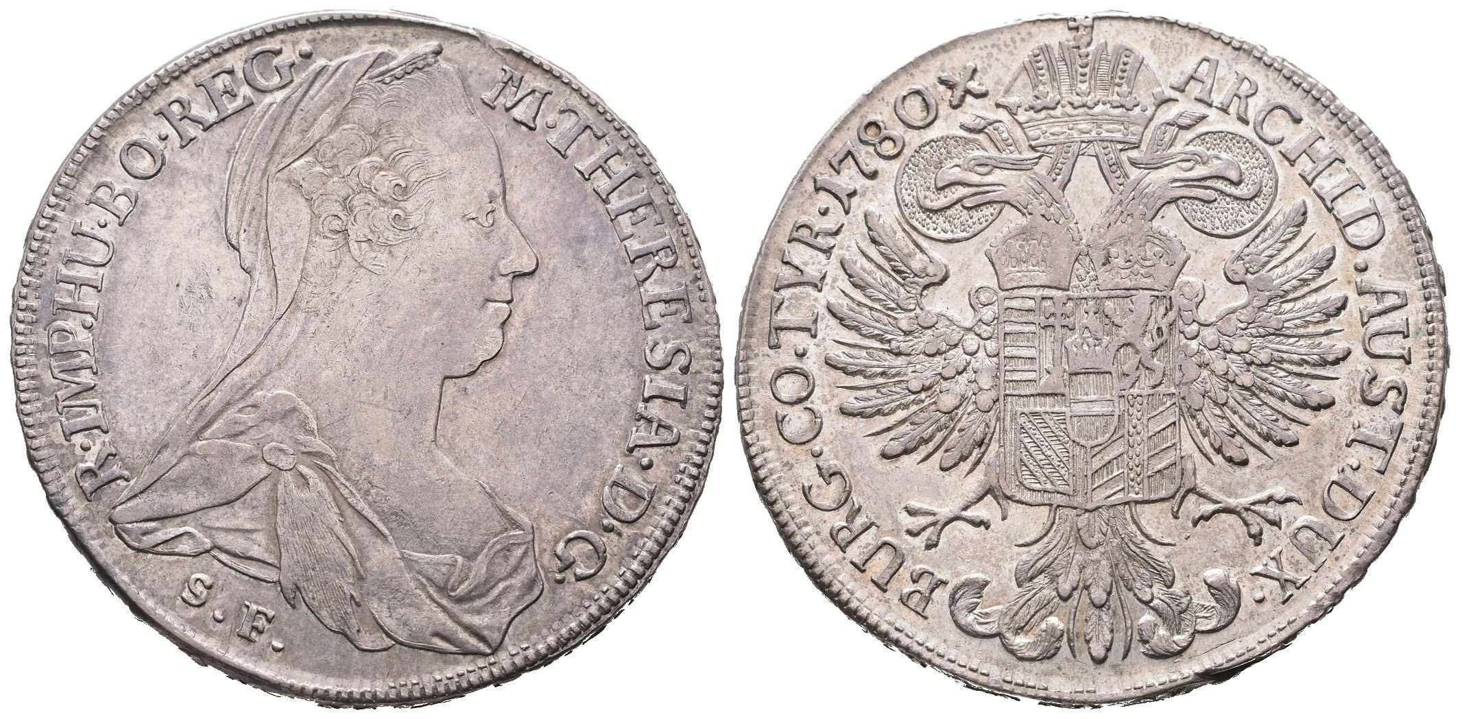 Marie Terezie, Tolar 1780 SF