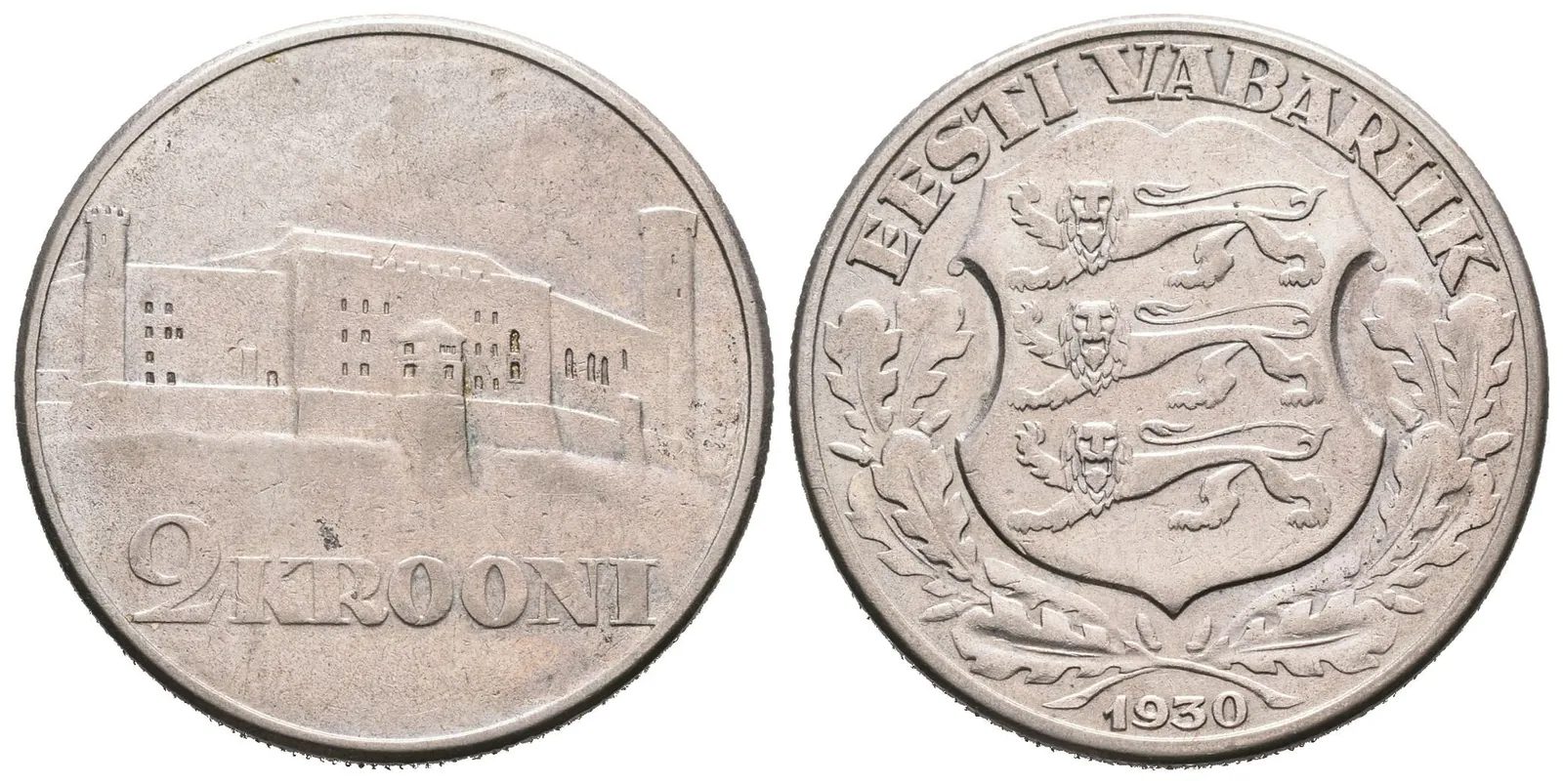 Estonsko, 2 Koruna 1930