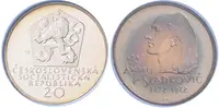 20 Kčs 1972 - Andrej Sládkovič, PROOF