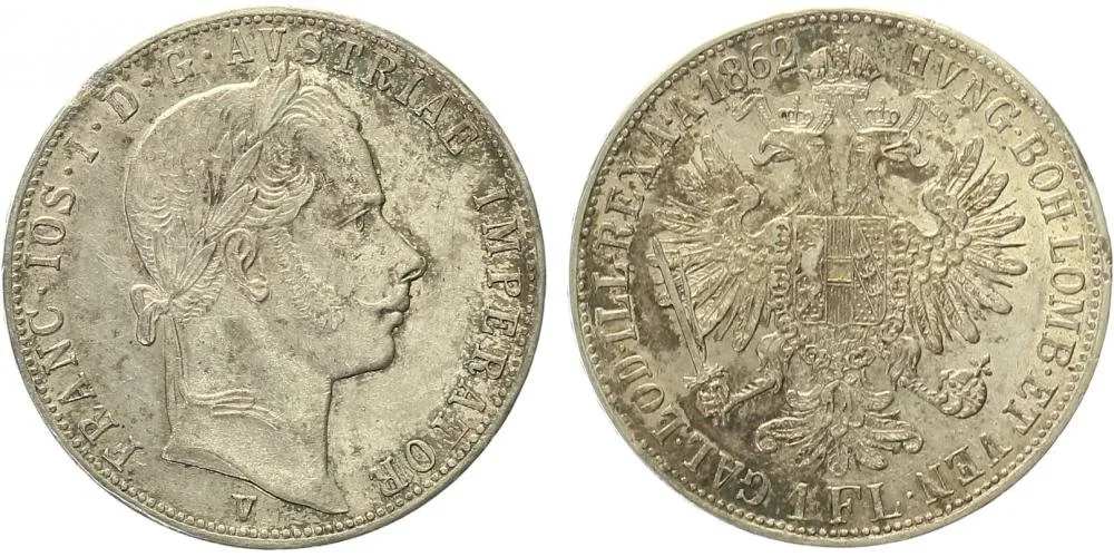 Rakouská a spolková měna, 1857 - 1892 — 1
