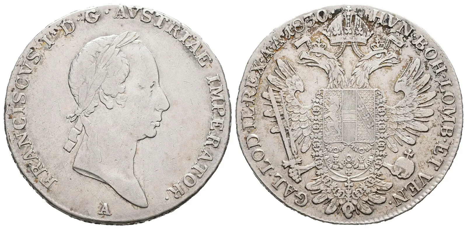 František II., 1/2 Tolar 1830 A