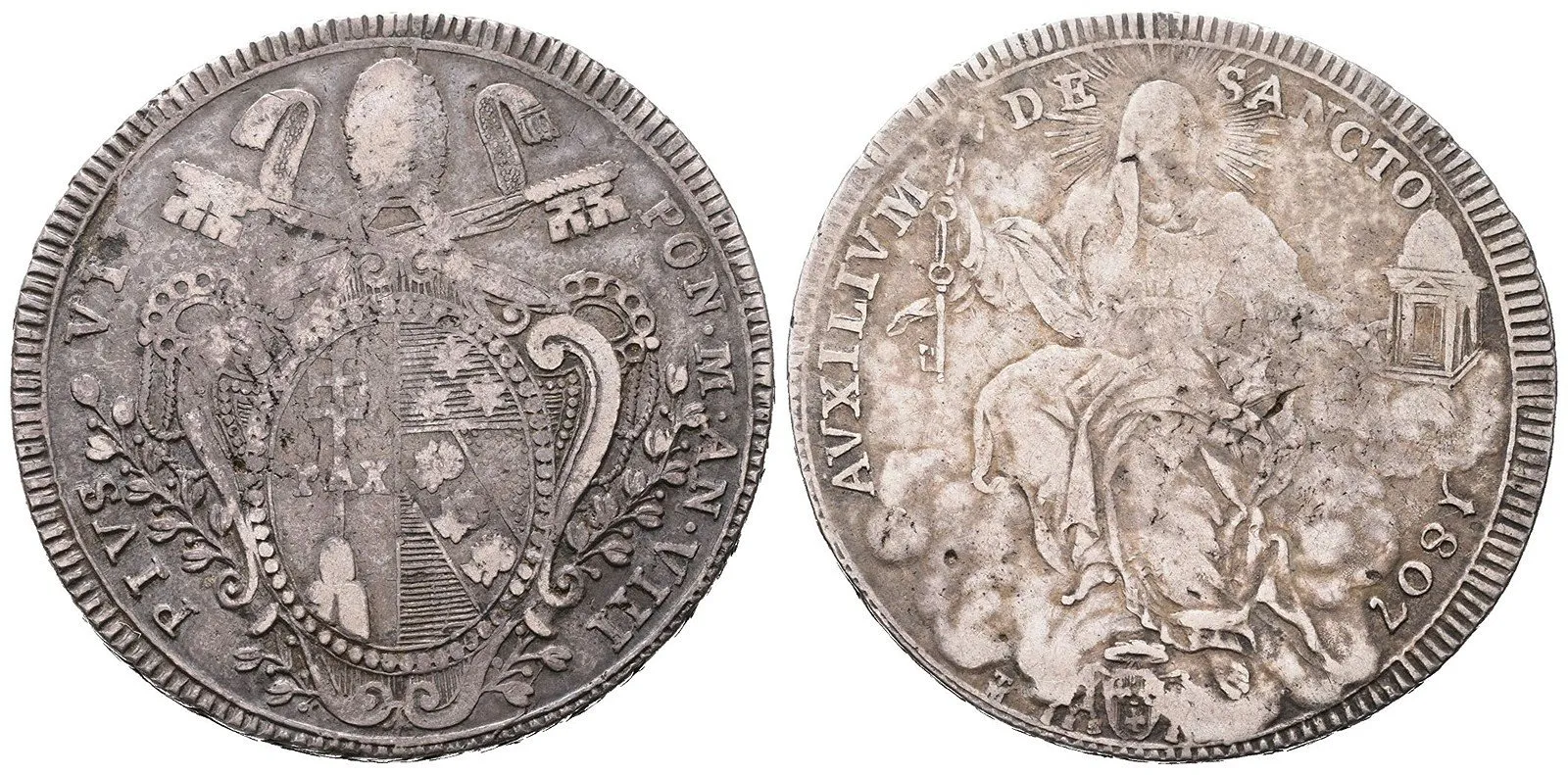 Vatikán, Pius VII., 1800 - 1823 — 1