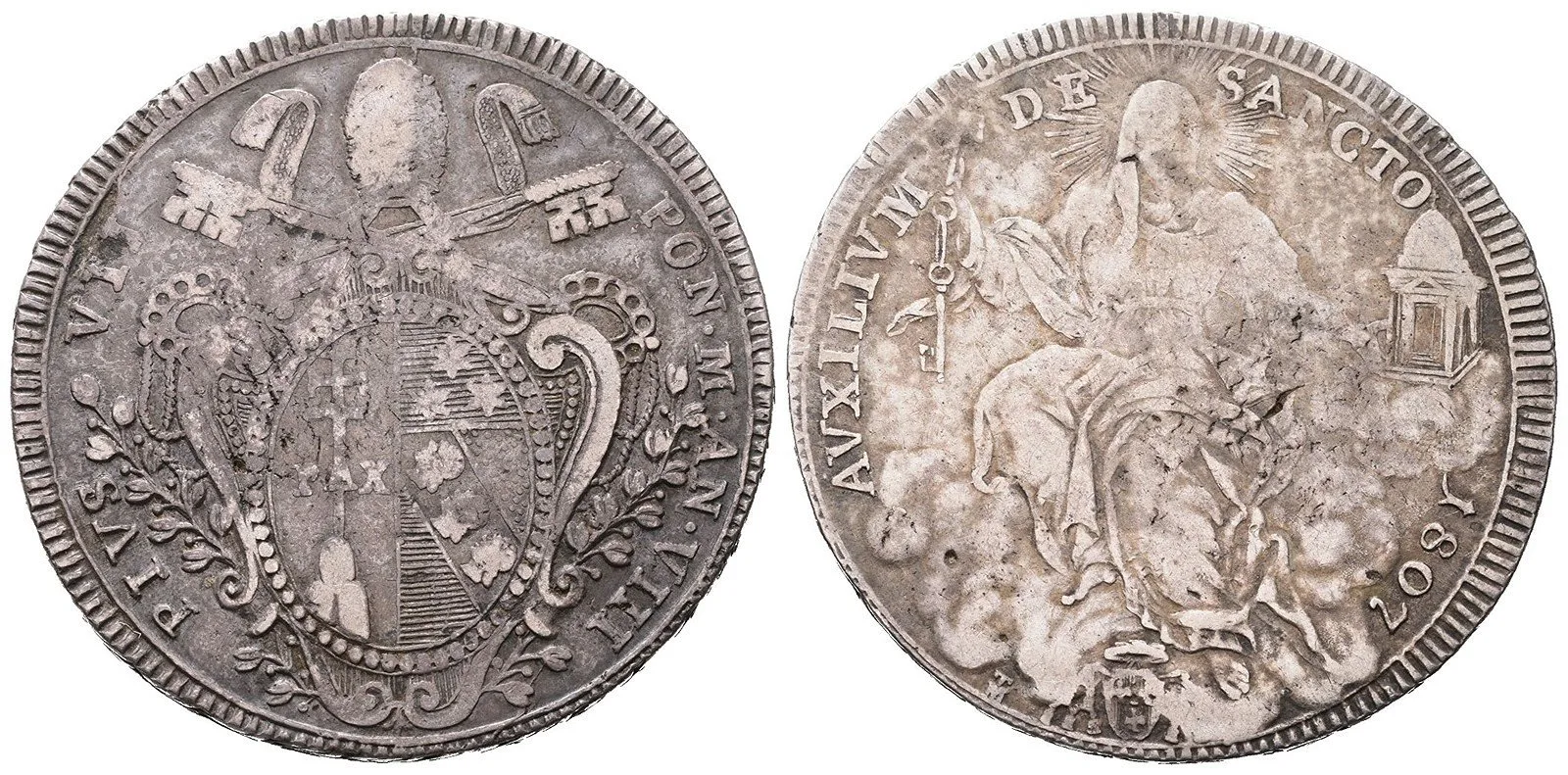 Vatikán, Pius VII., 1800 - 1823 — 1