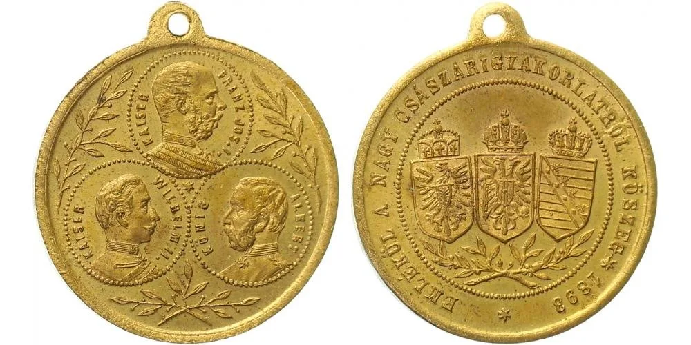 František Josef I., medaile vojenských manévrů — 1