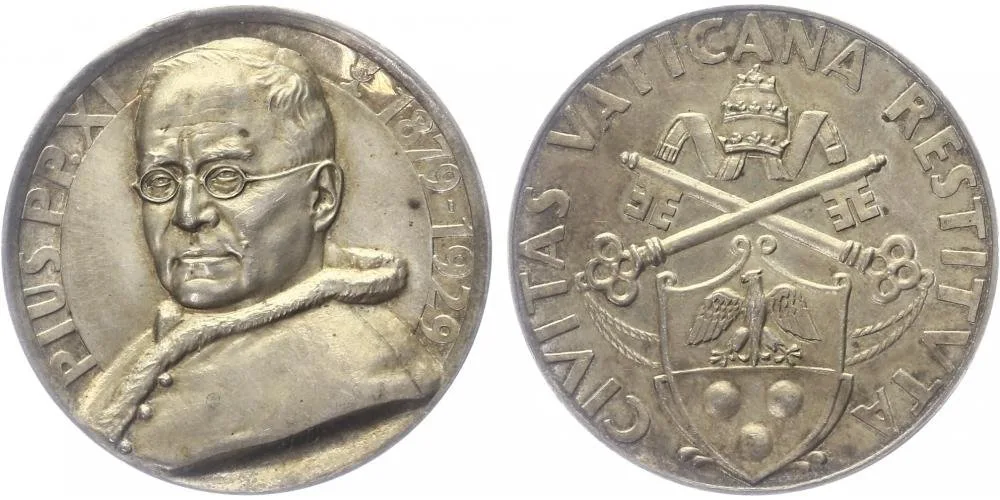 Vatikán, Pius XI., 1922 - 1939 — 1
