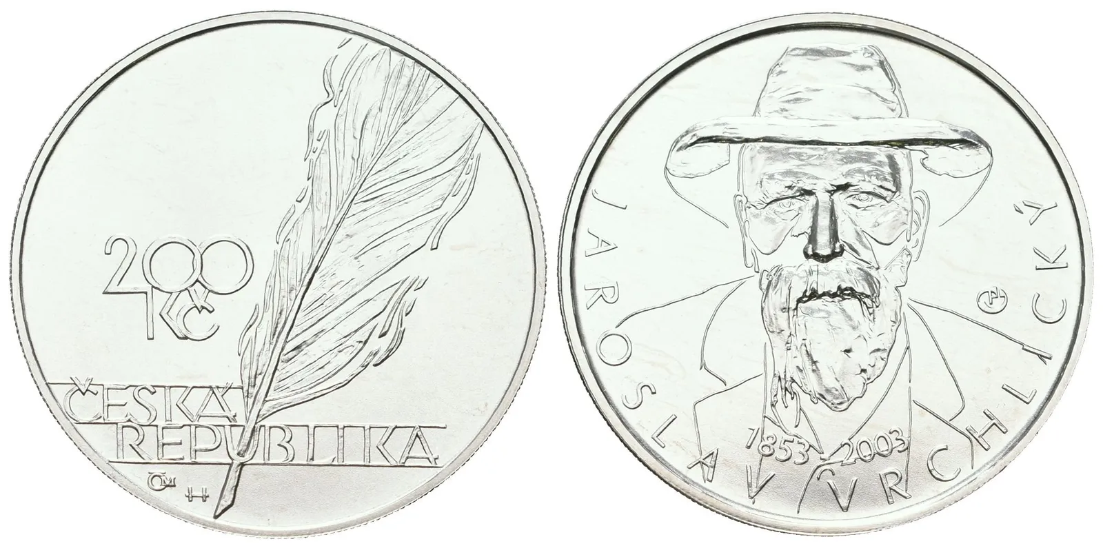 200 Kč 2003 - Jaroslav Vrchlický