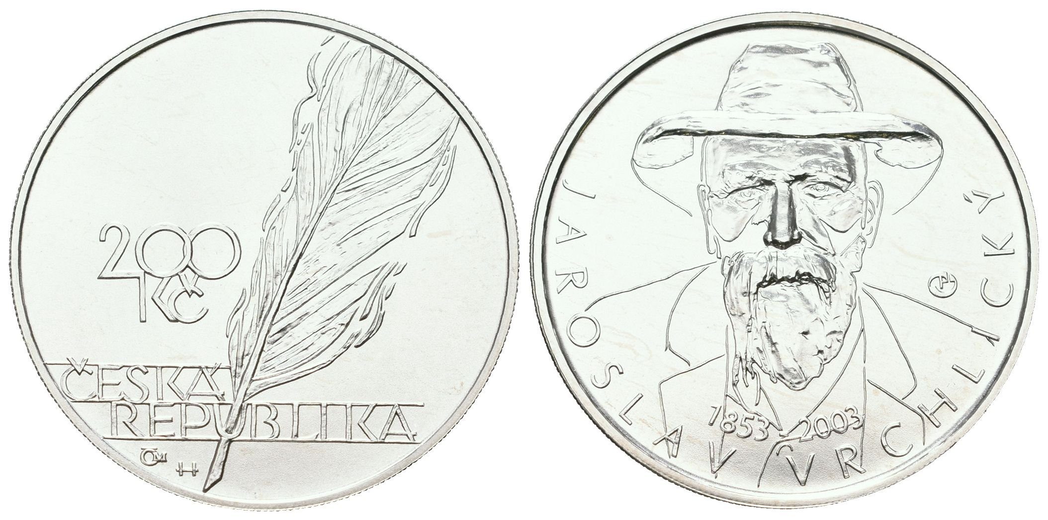 200 Kč 2003 - Jaroslav Vrchlický